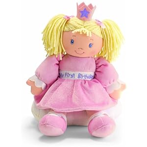 Gund Baby My First Birthday Doll with sound by Gund