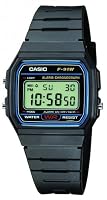 Casio -f-91w-1yer - Montre Homme- Quartz Digitale - Chronographe - Bracelet Plastique Noir by Casio