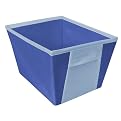 Canvas Storage Bin - Blue (Large)