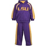 Nike LSU Tigers Purple Toddler Fleece Hoody & Sweatpants 2-Piece Gift Set