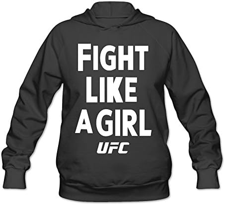 RIen Women's UFC Fight Like A Girl 2015 UFC 194 Hoodie XL