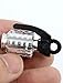uxcell® Silvery Cool Grenade Shaped Car Tire Tyre Valve Caps
