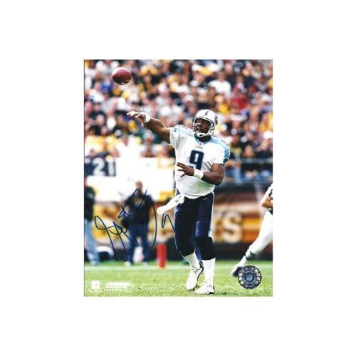 Steve McNair Autographed Tennessee Titans 8x10 Photo