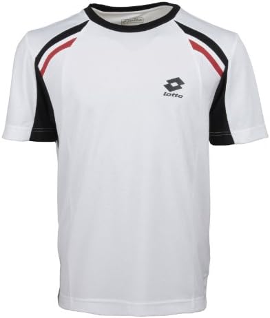 Lotto Racquet T-Shirt Trainer PL Adults White/Black 2XL