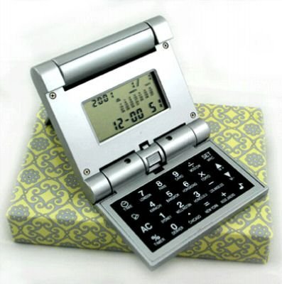 Childrens Toyshop  Third Party New : Digital Desk Top Calculator and Calendar - Gift Wrapped