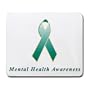 Mental Health Awareness Ribbon Mouse Pad