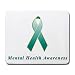 Mental Health Awareness Ribbon Mouse Pad