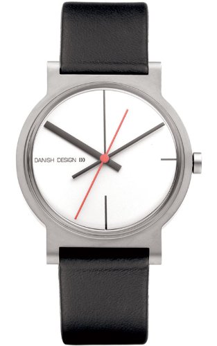 Danish Design Herren-Armbanduhr XL Analog Quarz Leder 3314353
