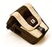 Tuff-Luv Sac pour les appareils photo numeriques Panasonic Lumix DMC-FZ18 DMC-L10 FZ8 FZ50 DMC-L1 FZ18 (Noir/Beige)