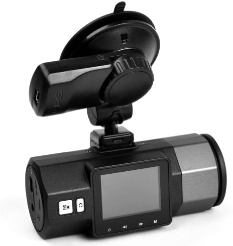 E-PRANCE New Ambarella A7 1296P Car DVR Video Camera + GPS Logger + G-Sensor + H.264 + 4X Digital Zoom + AV Out + Car Plate Stamp + Wide 170 Degree Lens + 32GB Memory Card