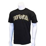 Iowa Hawkeyes T-Shirt With Max 4 Camo Letters