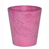 アートストーン　ラウンド　１０cm　ピンク　／底穴無し