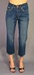 Christopher Blue Neo Boot Crop Capri Jeans