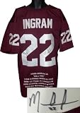 Mark Ingram Autographed/Hand Signed Alabama Crimson Tide Maroon Custom Jersey w/ Embroidered Stats-