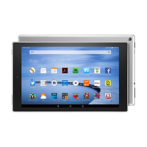 Fire HD 10 タブレット 16GB、シルバー
