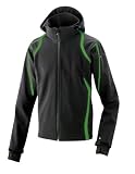 ERIMA Kinder Softshell Tec Jacke Active Wear, schwarz/green, 140, 906004