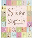 Personalized Alphabet Canvas Wall Art Girl