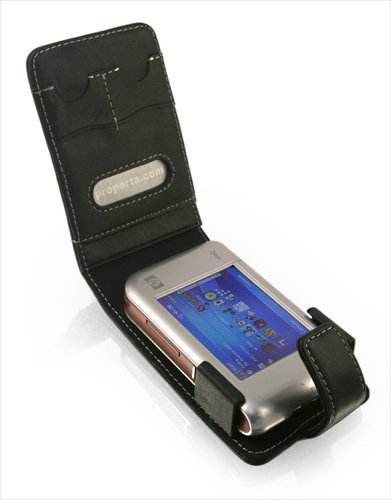 Proporta Alu-Leather Case (HP iPAQ rx4000) - Flip Type