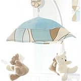 Scribbles Blue Musical Mobile