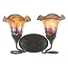 Quoizel BLDS8602IB Bellissimo 9-1/2-Inch Bath Bar with Two Lights with Desert Sunrise...