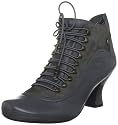 Hush Puppies Women's Vivianna Smoke Multi Leather Ankle Boots H2482396V (SIZE 3 UK - 10 UK WOMENS)