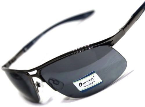#OX2-S3 OXIGEN Eyewear Metal Frame Flex Fit Men's Sunglasses