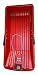 Image of Large Red snow sledge with brakes, 100% recycled plastic