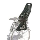 Yepp Maxi seat post(イエップ マキシ シートポスト) 盗難防止ロックつき自転車用子ども乗せチャイルドシート フレーム取付タイプ 取付金具セット 【対象年齢3~6歳】 ブラック 20201black