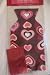 Valentine Multi Heart Treat Bags and Ties Valentine's Day Valentines Set of 15