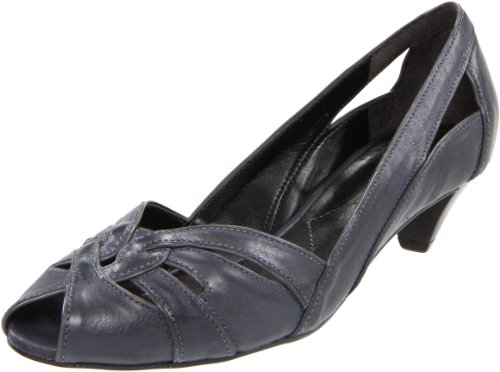 Mariana by GOLC Women's Michelle Open-Toe Pump