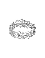 14K White Gold 6 1/2 ct. Diamond Fashion Bracelet