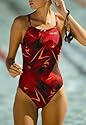 Reebok Women's Performance Lava Endurotex Recharge Back 1 Piece Swimsuit