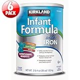 Kirkland Signature Infant Formula w/ Prebiotics & Iron 6 Pack 36 oz. Each