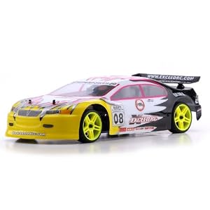 1 10 2.4Ghz Exceed RC Nitro Gas Powered Ultra RTR On Road Racing Car Fire Yellow by 