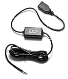 EDO Tech&reg; Ultra Compact 5V USB Direct Hardwire Adapter Kit for Apple iPhone 5, 5S, 5C, 4, 3G, 3, HTC One, Nokia Lumia, Google Nexus, Sony Xperia, LG Optimus Smartphone Phone GPS Navigation SiriusXM Satellite Radio & Dash Cam