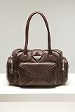 Botkier Ziggy Large Chocolate Satchel