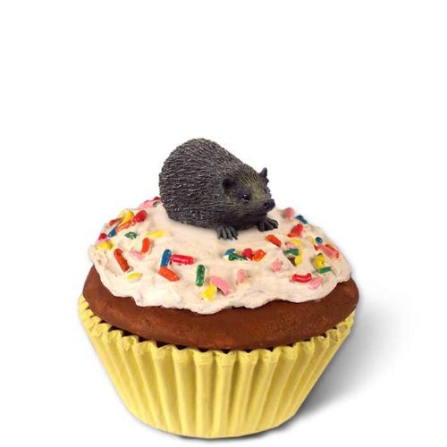 Hedgehog Cupcake Trinket Box