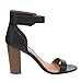 X2B BC82 Women's Block Heel Ankle Strap Party Shoes About One Size Smaller