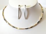 Jewelry Set with Necklace and Earrings