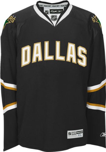 NHL Youth Dallas Stars Team Color Replica Jersey - R58Hwbii (Black, Large/X-Large)