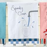 Squeaky Clean Vintage Dishtowel