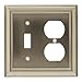 Franklin Brass Architectural Single Switch/Duplex Wall Plate / Switch Plate / Cover, Packaging may Vary