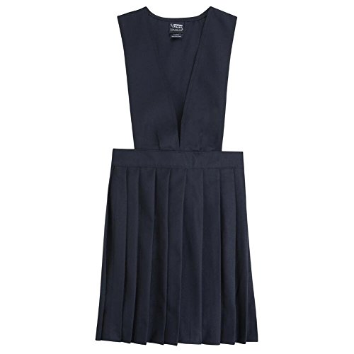 French Toast Girls' V-Neck Pleated Jumper
