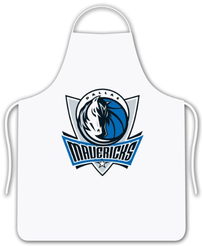 Best Quality Accessories Apron - Dallas Mavericks NBA /Color White Size 26 X 30