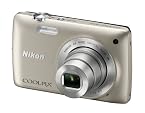 Nikon COOLPIX S4300 Point & Shoot Camera with 16MP, 6x Optical Zoom and 3 inch Screen (Silver)