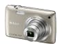Nikon Coolpix S4300 Digitalkamera (16 Megapixel, 6-fach opt. Zoom, 7,6 cm (3 Zoll) Display, bildstabilisiert) silber