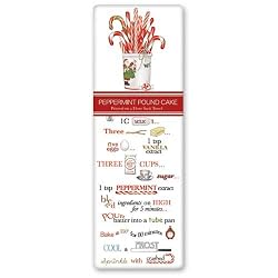 Peppermint Pound Cake Recipe Towel