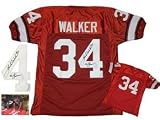 Herschel Walker Autographed Georgia Bulldogs Home Jersey - Autographed College Jerseys