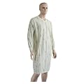 Herren Nachthemd Langarm 4931 gelb