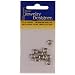 7mm Spring Ring, Silver Plated, 10 Pc/Pkg